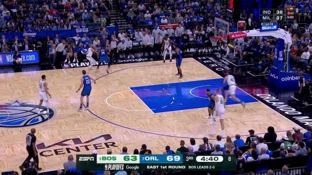 【2025年04月26日 凯尔特人vs魔术集锦】终于等到你！怀特杀进篮下上篮得手打破球队得分荒