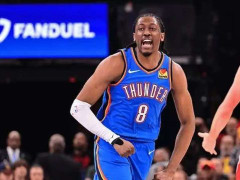 NBA回放全场录像高清：季后赛雷霆vs灰熊（4月27日）亚历山大38+5+6