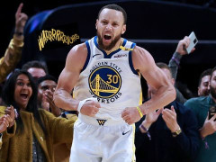 NBA季后赛战报：勇士逆转火箭总分2-1 库里36+7+9巴特勒伤停