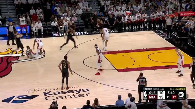 【2025年04月27日】NBA季后赛：骑士vs热火G3第1节中文解说录像回放