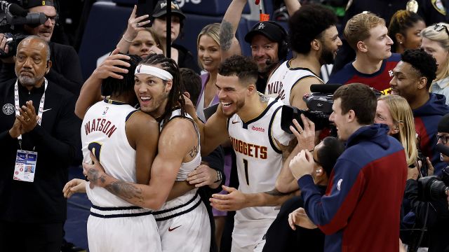 【2025年04月27日 掘金vs快船集锦】掘金101-99快船 戈登极限绝杀掘金拒绝快船逆转扳平比分