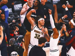 NBA季后赛快船VS掘金 戈登补扣绝杀！掘金2-2扳平快船，系列赛全程高能拉满！