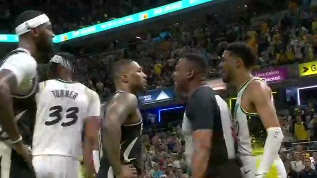 【2025年04月28日】NBA东部首轮G4：步行者vs雄鹿G4第1节英文原声录像回放