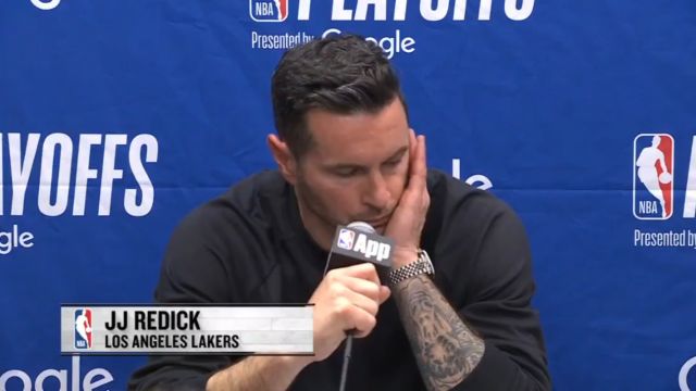 【2025年04月28日 湖人vs森林狼集锦】雷迪克喷裁判：东契奇最后时刻被绊倒了，我们本来能罚球反超