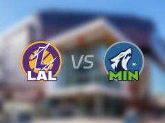 NBA季后赛：湖人vs森林狼录像回放(2025年04月28日)