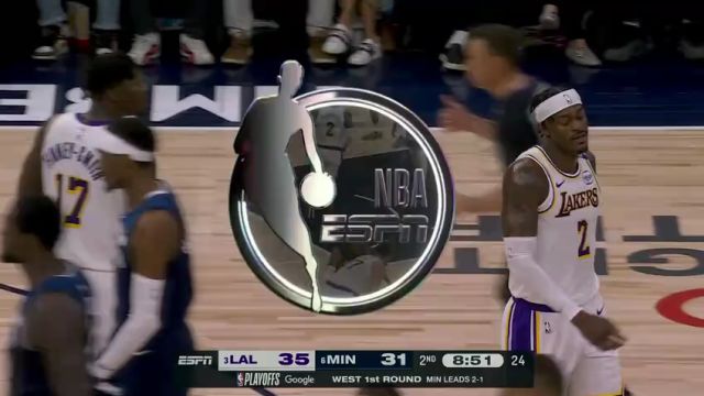 【2025年04月28日】NBA季后赛：湖人vs森林狼G4第2节中文解说录像回放