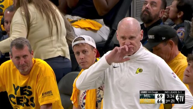 【2025年04月30日】NBA东部首轮G5：雄鹿vs步行者G5第3节中文解说录像回放