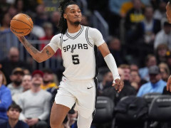 马刺再添新星！卡斯尔荣获2024-2025赛季最佳新秀，马刺队史第四人！