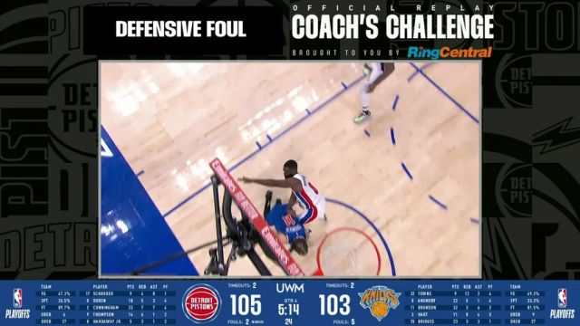 【2025年05月02日】NBA东部首轮G6：尼克斯vs活塞G6第4节中文解说录像回放