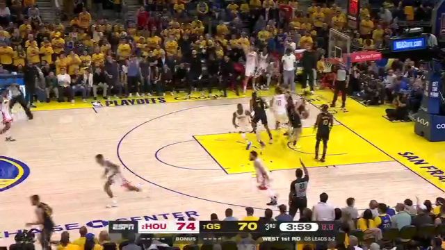 【2025年05月03日】NBA西部首轮G6：火箭vs勇士G6第3节中文解说录像回放