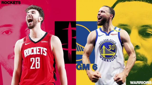 【2025年05月03日 火箭vs勇士集锦】行如流水！库里迎着狄龙失衡抛投打成2+1