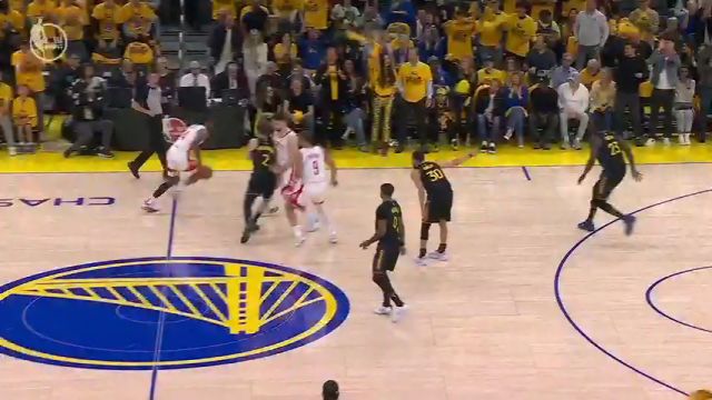 【2025年05月03日 火箭vs勇士集锦】库里贴脸三分迎射杰伦格林  波杰空中接力助飞佩顿再添两分