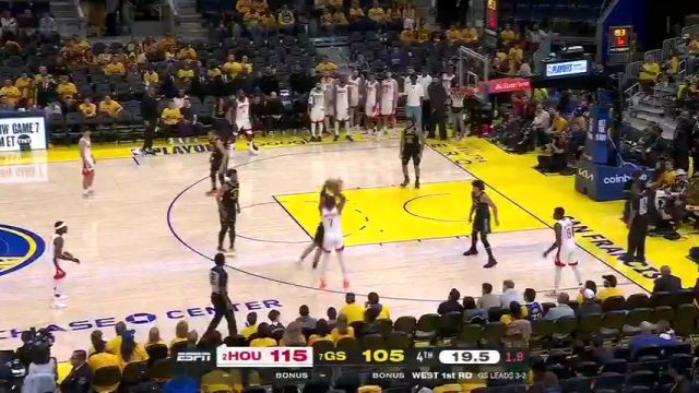 【2025年05月03日 火箭vs勇士集锦】斯宾塞内线强攻连取四分 击地妙传再次助飞TJD挂筐暴扣