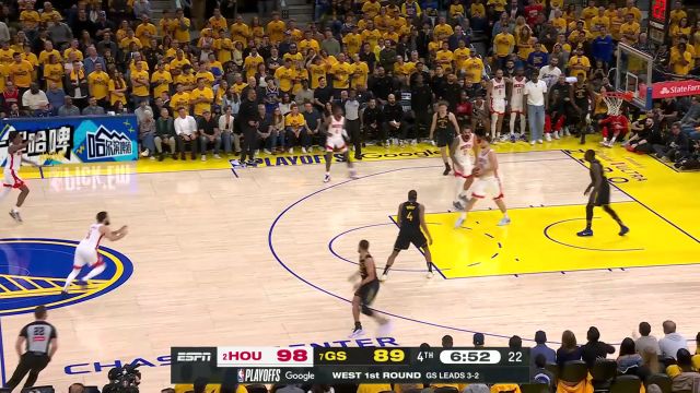 【2025年05月03日 火箭vs勇士集锦】胜利的天平开始倾斜！范弗利特神兵天降超远三分命中誓要拿下比赛