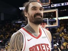 火箭头号奇兵：亚当斯首轮在场+53 轰17分16罚9中勇士还砍鲨吗