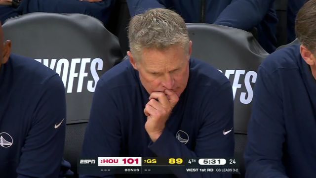 【2025年05月03日 火箭vs勇士集锦】库里5犯 希尔德