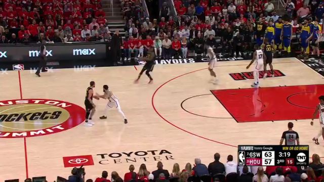 【2025年05月05日】NBA西部首轮G7：勇士vs火箭G7第3节英文原声录像回放