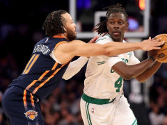 NBA高清直播在线直播：半决赛尼克斯vs凯尔特人（5月6日）塔图姆对决布伦森