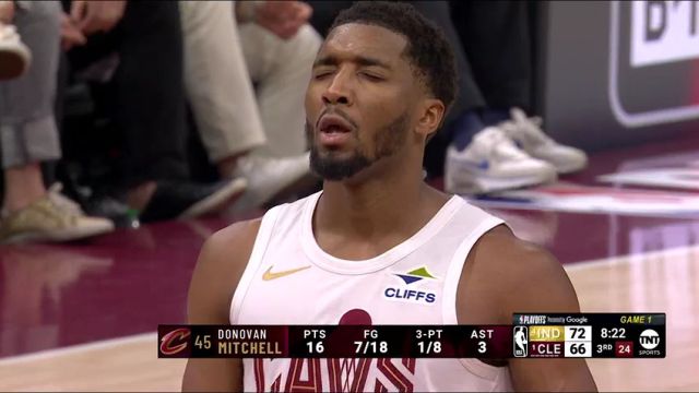 【2025年05月05日】NBA东部半决赛G1：步行者vs骑士G1第3节英文原声录像回放