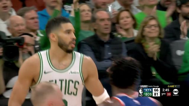 【2025年05月06日 尼克斯vs凯尔特人集锦】太干脆利落！塔图姆挺身而出超远三分稳定军心