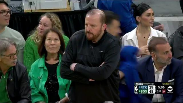 【2025年05月06日】NBA东部半决赛：尼克斯vs凯尔特人G1第2节英文原声录像回放