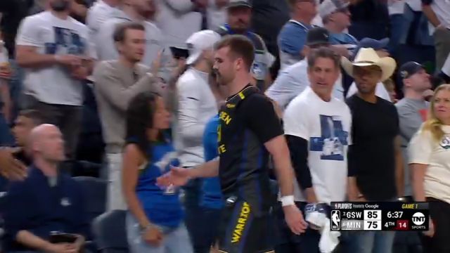 【2025年05月07日】NBA西部半决赛G1：勇士vs森林狼西部半决赛G1第4节英文原声录像回放