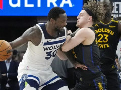 森林狼17-93大胜勇士扳平系列赛大比分！兰德尔24+7+11创造队史！