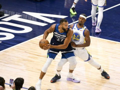 NBA回放全场录像高清：半决赛勇士vs森林狼G3（5月9日）兰德尔24+7+11