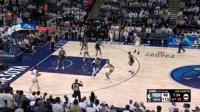 【2025年05月09日】NBA西部半决赛G2：勇士vs森林狼G2第4节英文原声录像回放