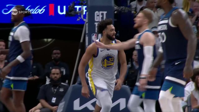 【2025年05月09日 勇士vs森林狼集锦】巧妙配合天衣无缝 格林神来之笔助TJD空接灌筐