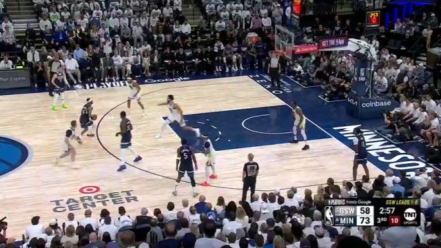 【2025年05月09日】NBA西部半决赛G2：勇士vs森林狼G2第3节中文解说录像回放