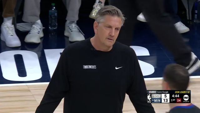 【2025年05月09日】NBA西部半决赛G2：勇士vs森林狼G2第1节英文原声录像回放