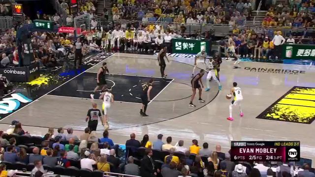 【2025年05月12日】NBA季后赛：骑士vs步行者G4第3节英文原声录像回放