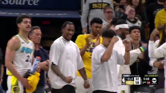 【2025年05月12日】NBA季后赛：骑士vs步行者G4第2节英文原声录像回放