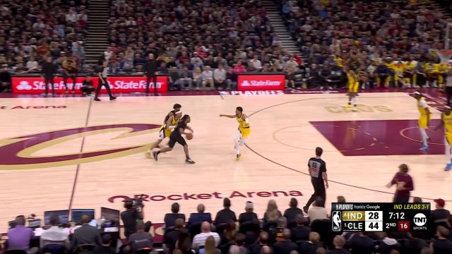 【2025年05月14日 步行者vs骑士集锦】封盖王的实力！特纳镇守禁区大帽扇飞艾伦 内史密斯反击三分一箭穿心