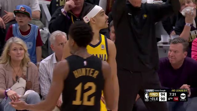 【2025年05月14日】NBA季后赛：步行者vs骑士G5第4节英文原声录像回放