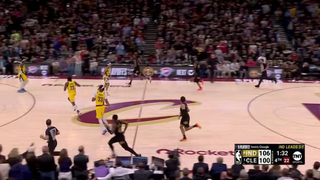 【2025年05月14日 步行者vs骑士集锦】燃尽！米切尔连续在外线建功为骑士续上生机