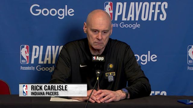 【2025年05月14日】NBA季后赛：步行者vs骑士G5赛后新闻发布会全场录像回放