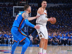 NBA录像全场回放半决赛：掘金vs雷霆G7（5.19）约基奇20+9+7惨遭淘汰