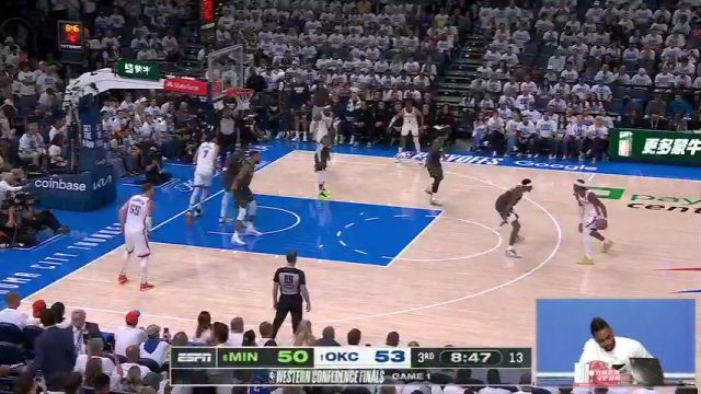 【2025年05月21日 森林狼vs雷霆集锦】麦克丹尼尔斯对亚历山大投篮犯规 拉塞尔一脸不可思议产生深深质疑