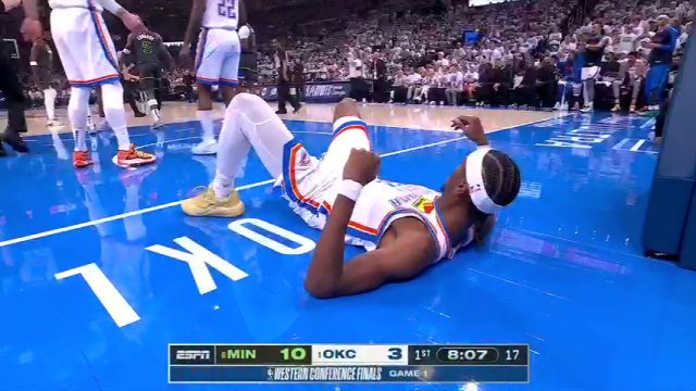 【2025年05月21日 森林狼vs雷霆集锦】攻防一体！爱德华兹先是命中急停跳投随后全场追防钉板大帽杰威