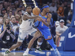 NBA季后赛雷霆vs森林狼 青春风暴来袭！官方列关键数据前瞻，谁能率先夺得先机？