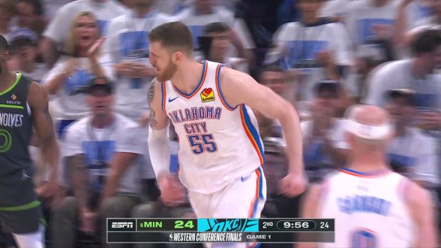 【2025年05月21日 森林狼vs雷霆集锦】杰伦蝴蝶穿花灵动突破 哈滕篮下吃饼接球拽筐暴扣