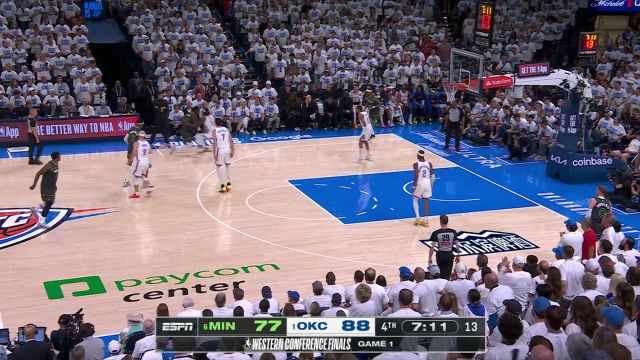 【2025年05月21日 森林狼vs雷霆集锦】森林狼vs雷霆五佳球 SGA失衡打成高难度2+1爱德华兹死亡追帽