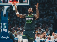 兰德尔被赞库里降临！季后赛场均24+6+5效率超高 下一份亿元很稳