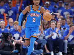 NBA季后赛雷霆vs森林狼半场战报 亚历山大半场低迷！兰德尔20分率队领先4分！