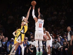 NBA回放全场录像高清：东决步行者vs尼克斯G2（5月24日）布伦森空砍36分