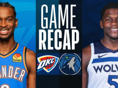 NBA季后赛雷霆vs森林狼 首发名单出炉！双方均沿用G3首发并无变阵！