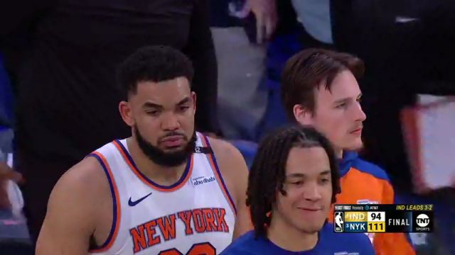 【2025年05月30日 步行者vs尼克斯集锦】尽在掌握？哈利伯顿G5输球心如止水 一脸微笑离开球场