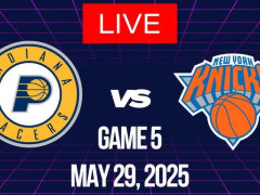 NBA季后赛尼克斯vs步行者半场战报 唐斯带伤出战半场砍17分率尼克斯领先11分